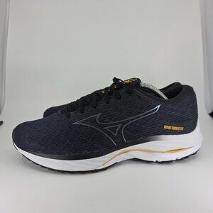 Mizuno Wave Rider 26 Running Shoe Mens Size 10.5 Odyssey Gray Metallic Breathabl